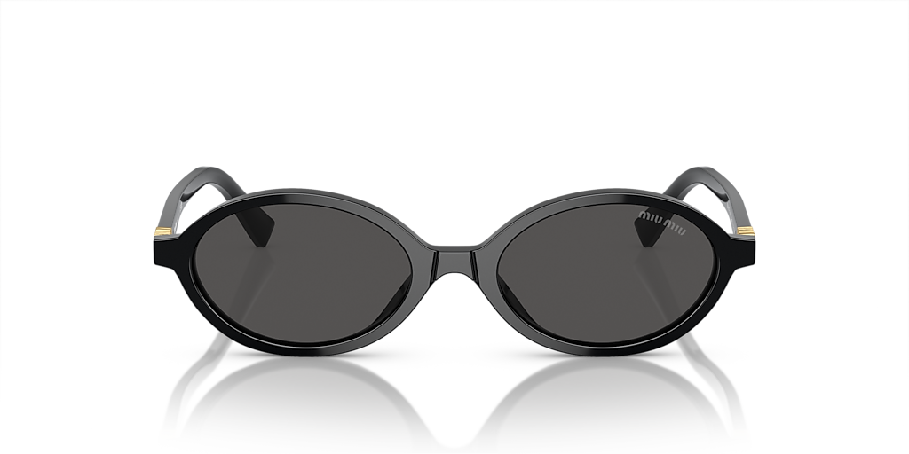 Miu Miu 04ZS 1AB/5S0: İnce Çerçeveli “Oval” Zarafet, Güncel Şehir Stili - Görsel 2